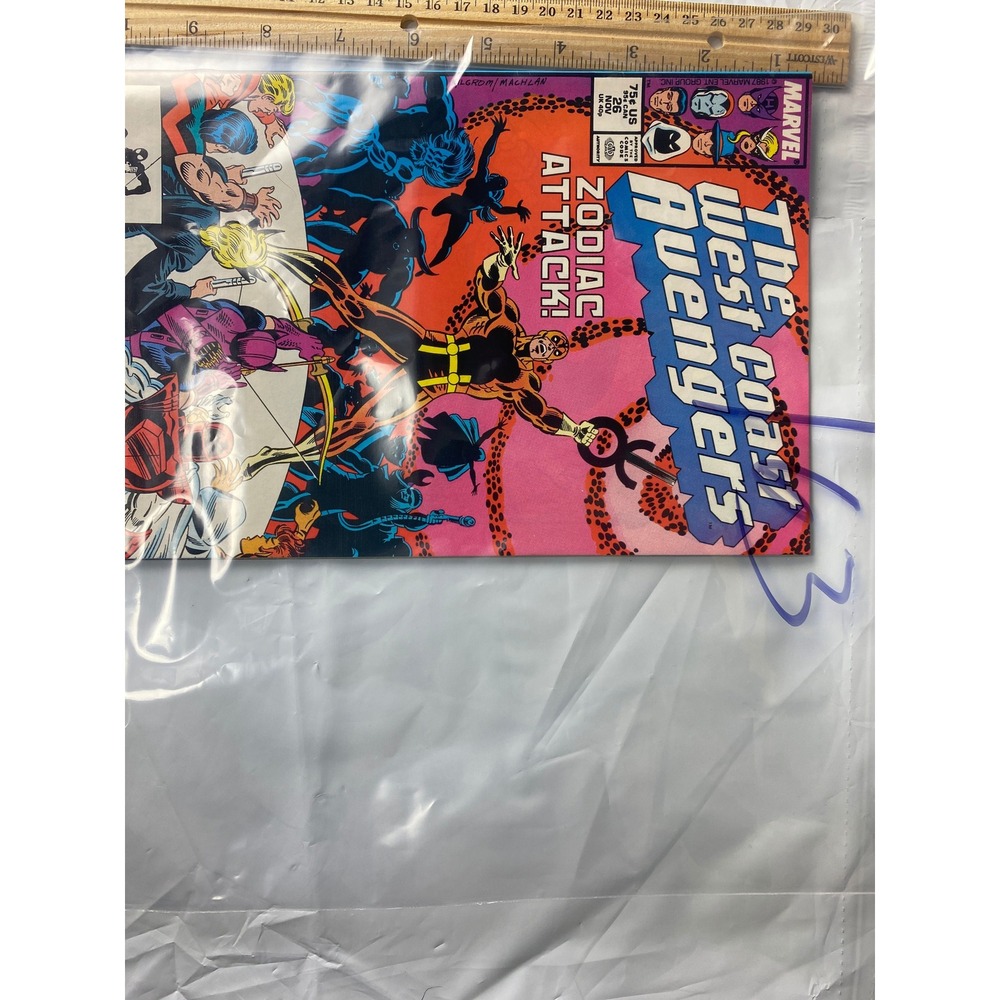 The‎ West Coast Avengers Comic Book 26 Zodiac Attack Marvel 1988